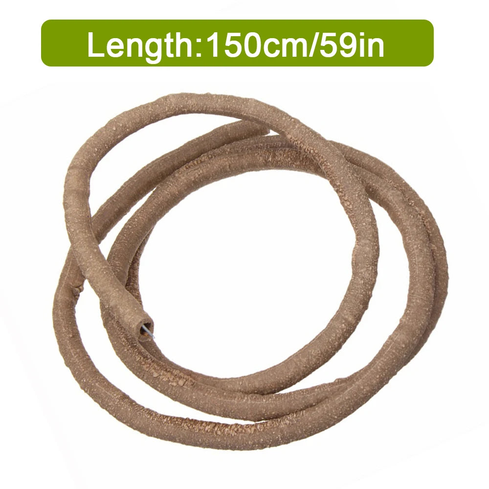 1.5/2.5/3M Animal Pet Landscaping Flexible Vines Rattan Habitat Reptile Cage Decoration For Climb Pet Reptiles Terrarium