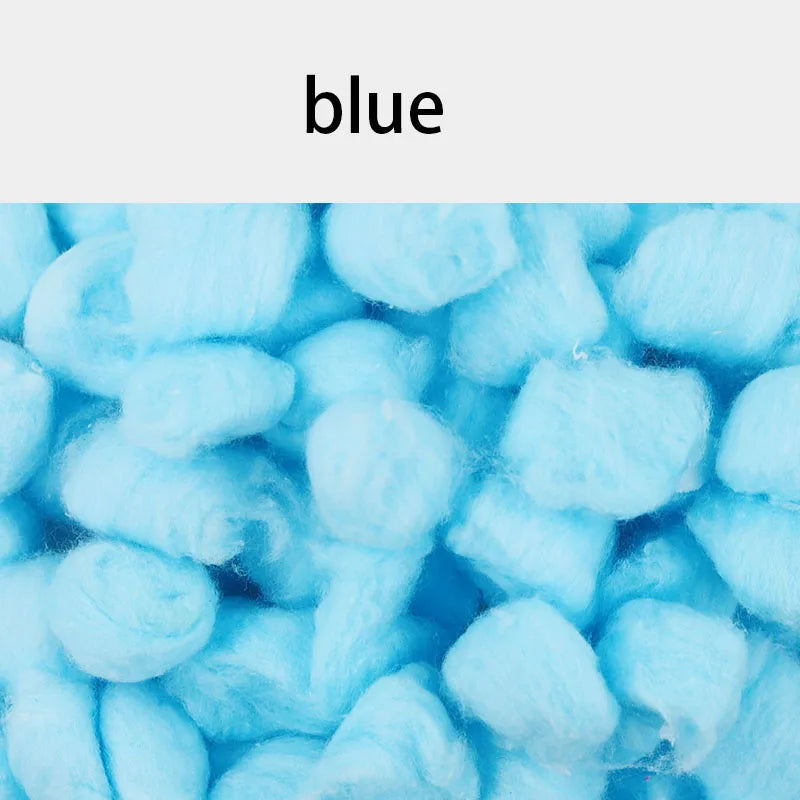 100pcs Colorful Winter Warm Cotton Ball Cage House Bed Supply For Hamster Rat Mouse Small Animals Hedgehog Guinea Pig Supplies